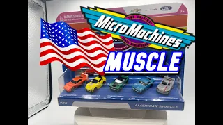 American Muscle Micro Machines Series 7. 2023 Micro Machines Unboxing & Review!