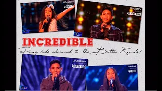 Four Incredible Filipino Kids Advanced To The Battle Rounds | The Voice Kids UK 2020 | Series 4