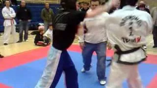 Adam Paterson - ITF Taekwon-Do vs Kickboxing 1