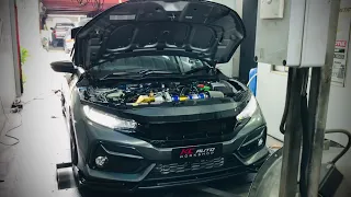 GT5 10th Civic 1.5T CVT 355 WHP!