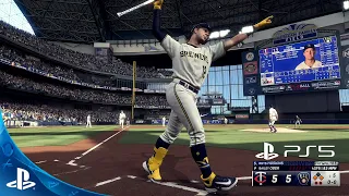 Minnesota Twins Vs Milwaukee Brewers! - MLB The Show 24 Gameplay (PS5) 4K 60 fps