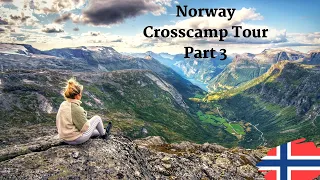 Norwegen im Van geht weiter. Dalsnibba, Wasserfall und Geirangerfjord. Crosscamp Tour Part 3