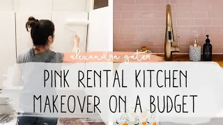 DIY Small Rental Kitchen Makeover | My Rental Reno S1 E7