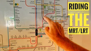 Come with me for a ride on Kuala Lumpur's MRT/LRT metro system.