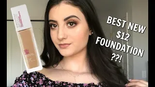 *NEW* Maybelline Super Stay 24 Hr Full Coverage Foundation | Demo + Review