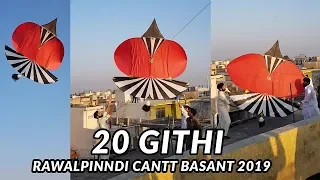 20 Githi Flight | Full Video | Rawalpindi Cantt Basant 2019