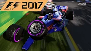 F1 2017 - Crash Compilation #2