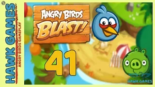 Angry Birds Blast 💥 Level 41 - 3 Stars & Crown Walkthrough, No Boosters