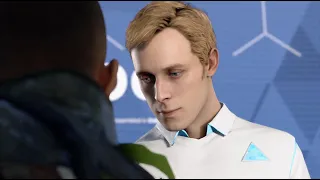 Scene: Markus converts the CX100 [Simon model] android in Capital Park (Detroit: Become Human)