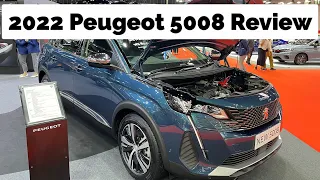 2022 New Peugeot 5008 7 Seater SUV | Dashboard and Engine Review