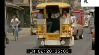 RARE FOOTAGE OF MANILA 1985