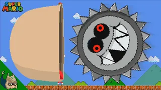 Mario's Ultimate Power Save the Kingdom God Mode Grrrol Calamity (Game ANIMATION)
