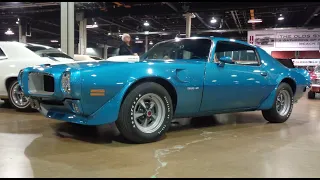 1970 Pontiac Trans Am 400 Ram Air IV in Blue & Engine Sounds on My Car Story with Lou Costabile