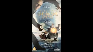 Opening to Lemony Snickets A Series of Unfortunate Events UK VHS (2005)