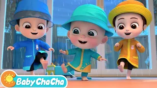 Rainy Day Song | Dress for the Rain | Music for Kids + More Baby ChaCha Nursery Rhymes & Kids Songs