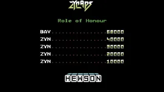 Zynaps Title Music for the Commodore 64