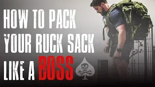 How to Pack Your Ruck Sack Like A BOSS | Get Selected | SOFLETE