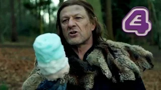 Sean Bean Feeds Morph Candy Floss And Stages An Intervention | Wasted