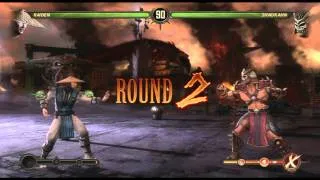 Mortal Kombat 9 | How to beat Shao Kahn as Lord Raiden