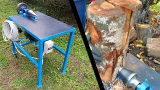 How to make LOG SPLITTER (screw).