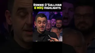 RONNIE O'SULLIVAN WINS EIGHTH MASTERS CROWN! #snooker #snookermoments