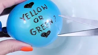 BALLOON POPPING - Guess the color inside challenge! COMPILATION VIDEO