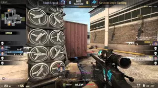 MLG Columbus 2016 CS:GO | Quarterfinal Match 3 (1/3) | Team Liquid vs Counter Logic Gaming (BO3)