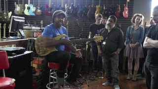 Victor Wooten on why he plays a Fodera Bass at Martin Music clinic