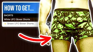 How To Unlock The 'White & Green UFO Boxer' Shorts In GTA Online! (Halloween Unlock)