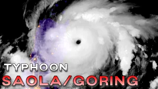 2023 Typhoon Saola / Goring Satellite Imagery - Philippine Approach