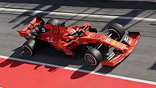 F1 2019 Testing Raw Pure Sound - Ferrari SF90 2019 Car Highlights from Circuit de Catalunya!