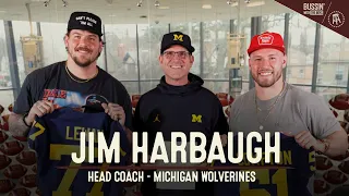 Jim Harbaugh Talks Michigan Football & Shares Awesome Walter Payton Story