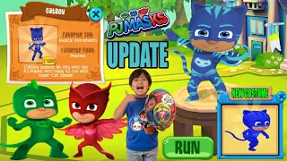 Tag with Ryan - PJ Masks Catboy New Character Unlocked UPDATE - All Characters Unlocked Combo Panda