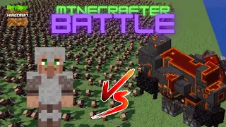 2000 GUARD VILLAGER VS NETHERITE MONSTROSITY | MINECRAFT