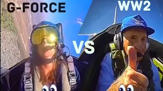 Normal people experiencing G-force VS. WW2 veteran! | 2/03/24📍