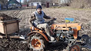 Цей Малий мінік,Кубота В5001В,Куртий‼️Знову їду до сусідки,поки немає дома‼️