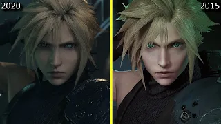 Final Fantasy VII Remake 2015 vs 2020 4K Graphics Comparison