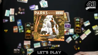 Наслаждаемся видами. Настольная игра Parks. Играем вчетвером.