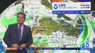 Pair of very different storms headed to Southern California