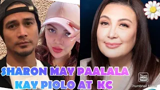 SHARON CUNETA ''MAY PAALALA'' kay PIOLO PASCUAL at KC CONCEPCION, Ano Kaya Ito ?