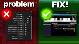 GarageBand Sampler & Plugin FIX