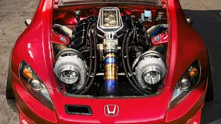 The CRAZIEST Big Turbo HONDAS! [K20, 2JZ & More!]