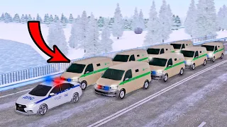 КОНВОЙ ИНКАССАЦИИ ДАЖЕ НЕ ПОДОЗРЕВАЕТ ТОГО, ЧТО С НИМИ СЛУЧИТСЯ. БРИГАДА в GTA CRMP