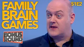 Family Brain Games | FULL EPISODE | Series 1 Episode 2 With Dara O'Brien