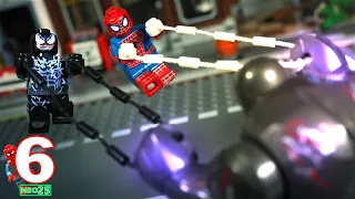 Lego Spider-Man and Venom VS Riot Lego Animation | Lego Spider-Man Stop Motion Series Episode 6