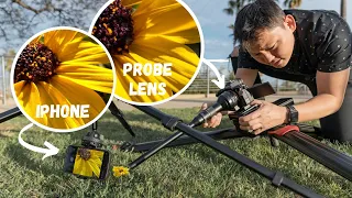 How to Film An EXTREEEEME CLOSEUP | Macro Lenses, iPhone 13 Pro and Lens Adapters