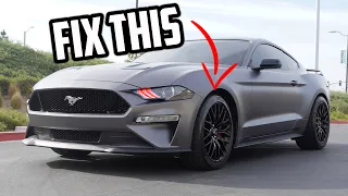 This $50 MOD will FIX your Mustang's TERRIBLE Stock Wheel Fitment!