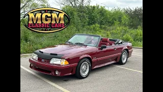 1988 Ford Mustang Foxbody Convertible- FOR SALE! - CALL!