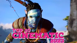 TOP 10 CINEMATIC GAME TRAILERS 2023 (PART 1)