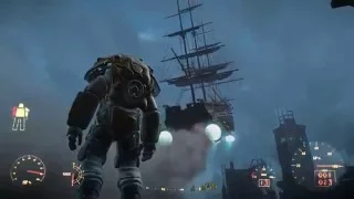 Fallout 4 | Последний рейс: Конститьюшн | Летающий Корабль